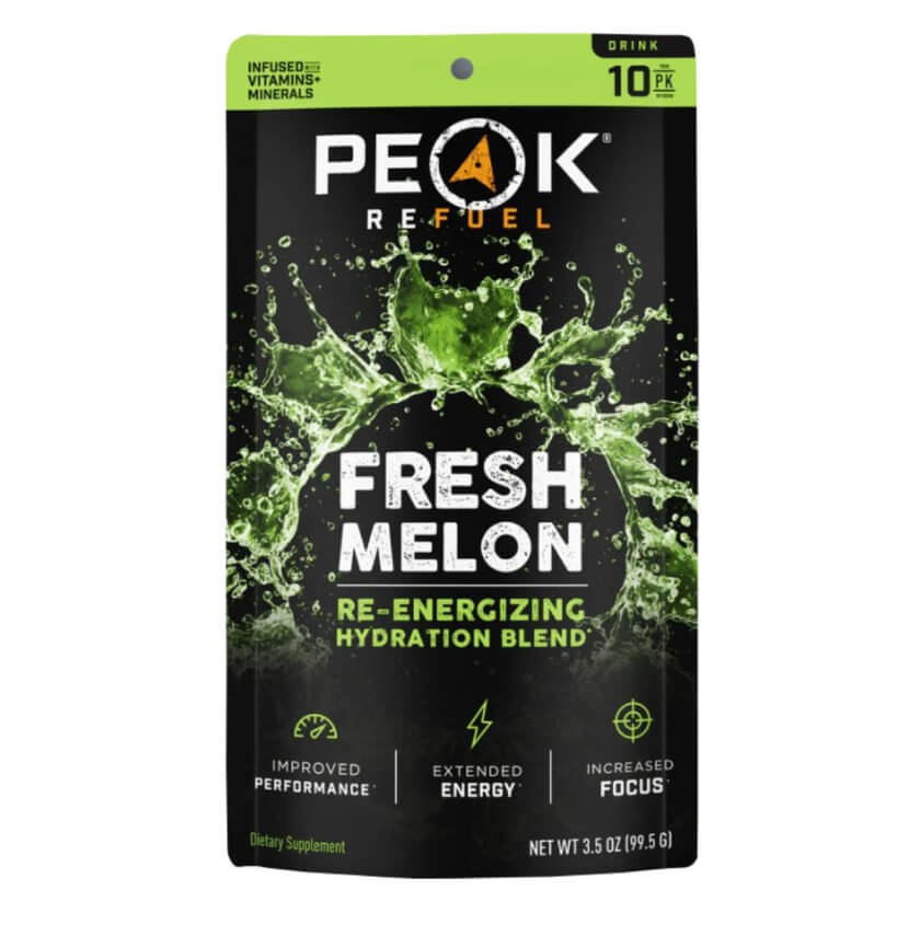 Peak Refuel | FRESH MELON RE-ENERGIZING DRINK STICKS