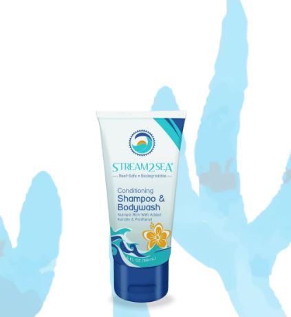 STREAM2SEA | CONVENIENT 3-IN-1 SHAMPOO & HIGH PERFORMANCE CONDITIONING SHAMPOO & BODYWASH TRAVEL SIZE (1 OZ)