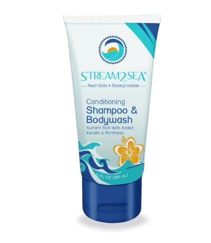 STREAM2SEA | CONVENIENT 3-IN-1 SHAMPOO & HIGH PERFORMANCE CONDITIONING SHAMPOO & BODYWASH (6OZ)