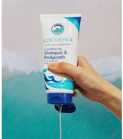 STREAM2SEA | CONVENIENT 3-IN-1 SHAMPOO & HIGH PERFORMANCE CONDITIONING SHAMPOO & BODYWASH (6OZ)