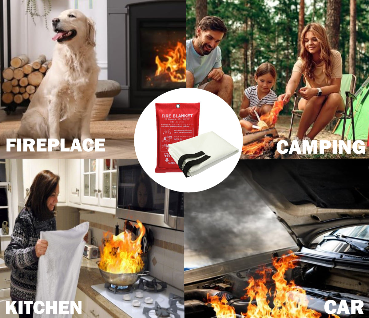 The Fire Blanket – Fast, Reusable & Maintenance-Free Fire Protection