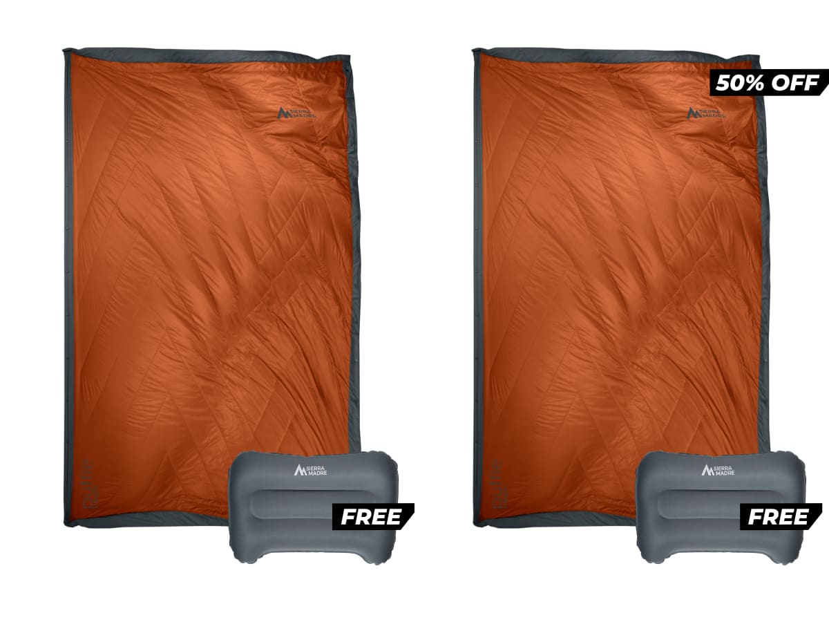 Special Offer: Puffle 55° Down Adventure Blanket + Add ons