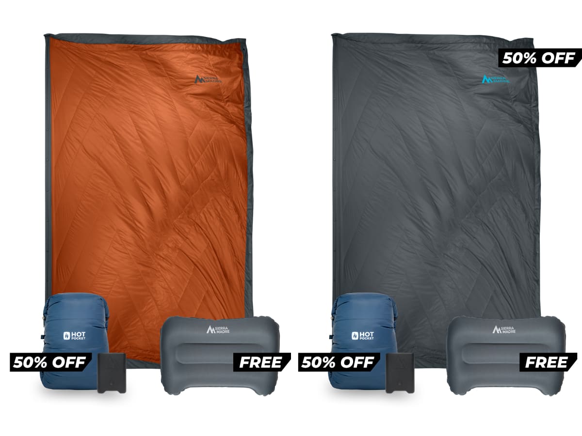 Special Offer: Puffle 55° Down Adventure Blanket + Add ons
