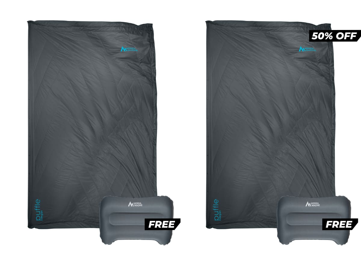 Special Offer: Puffle 55° Down Adventure Blanket + Add ons