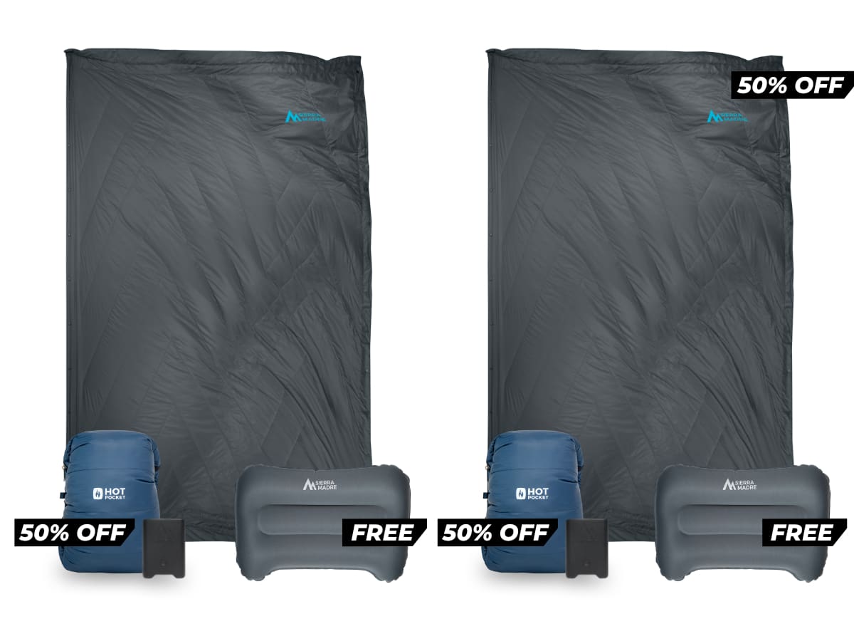 Special Offer: Puffle 55° Down Adventure Blanket + Add ons