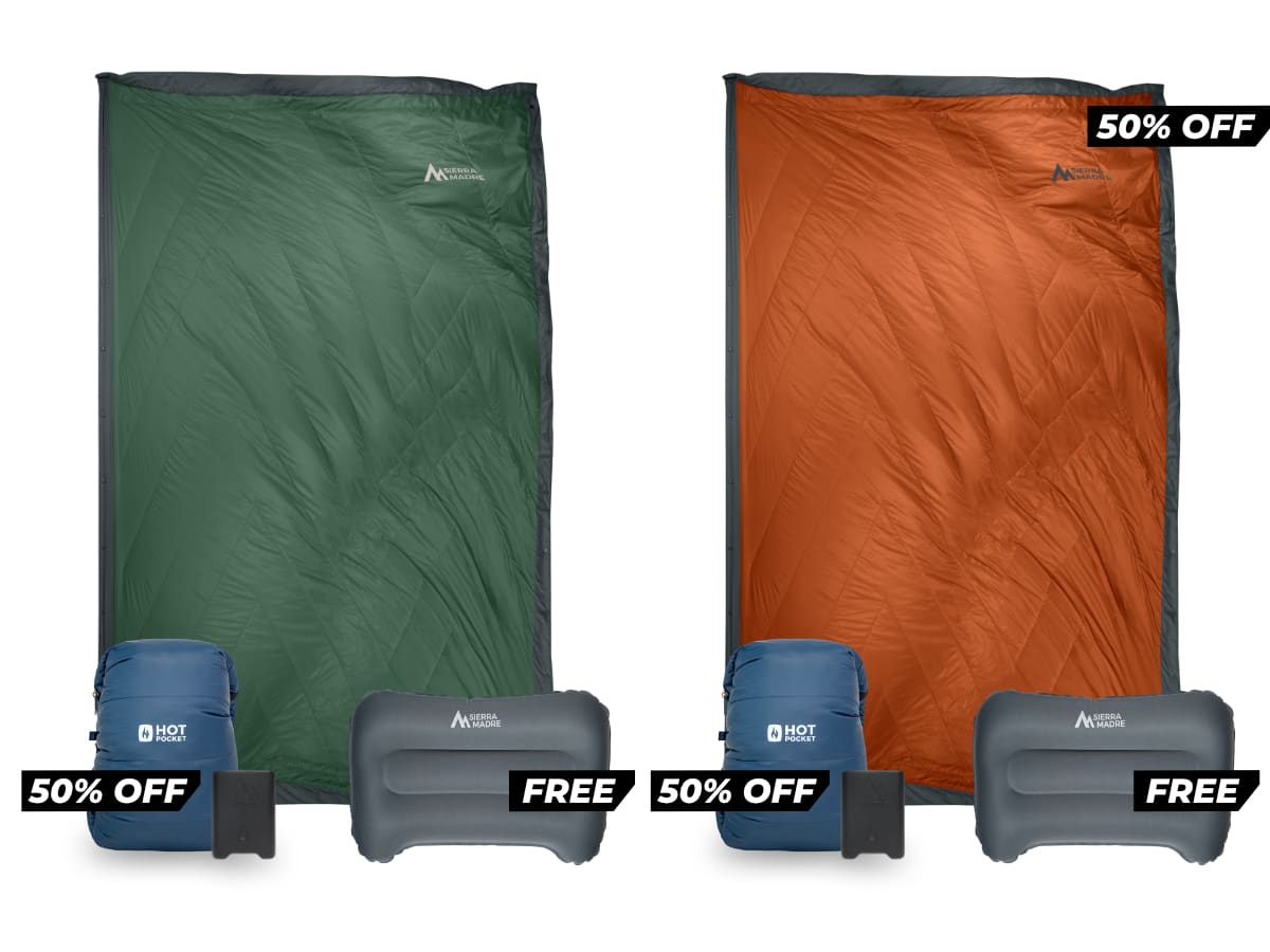 Special Offer: Puffle 55° Down Adventure Blanket + Add ons