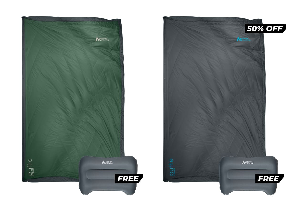 Special Offer: Puffle 55° Down Adventure Blanket + Add ons