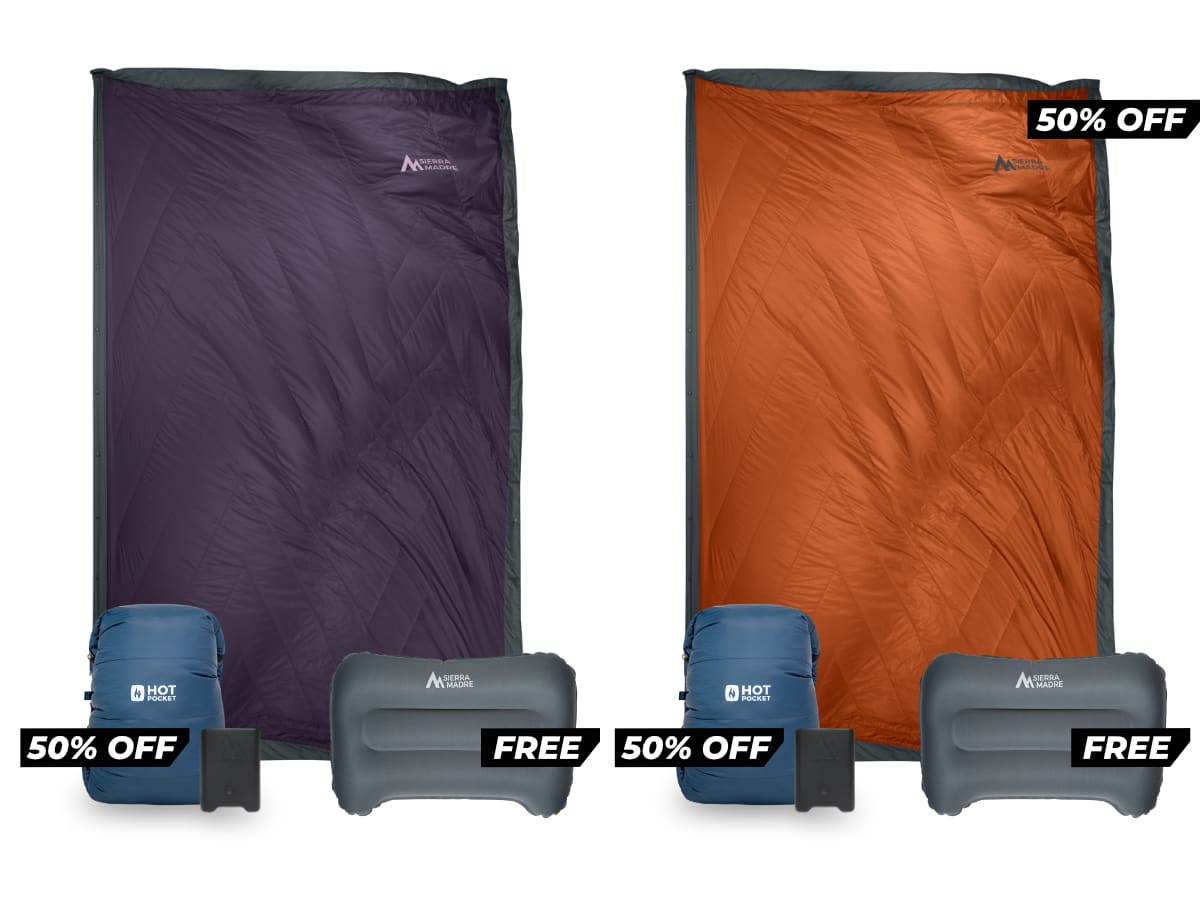 Special Offer: Puffle 55° Down Adventure Blanket + Add ons