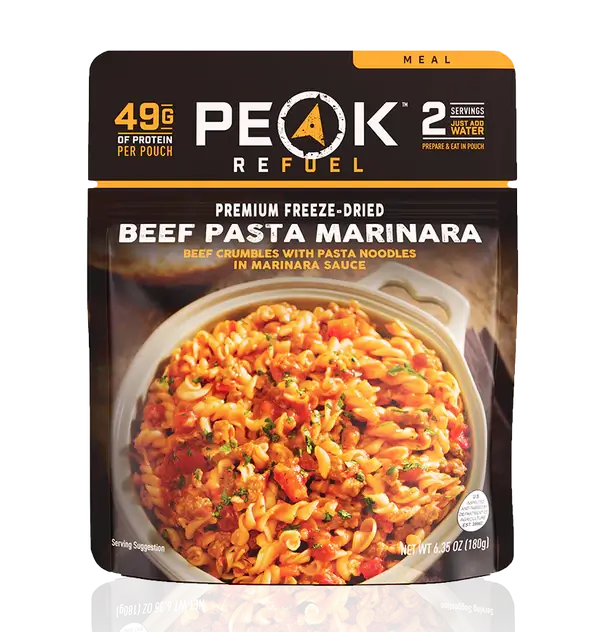 Peak Refuel | BULK BEEF PASTA MARINARA (6 PACKS)