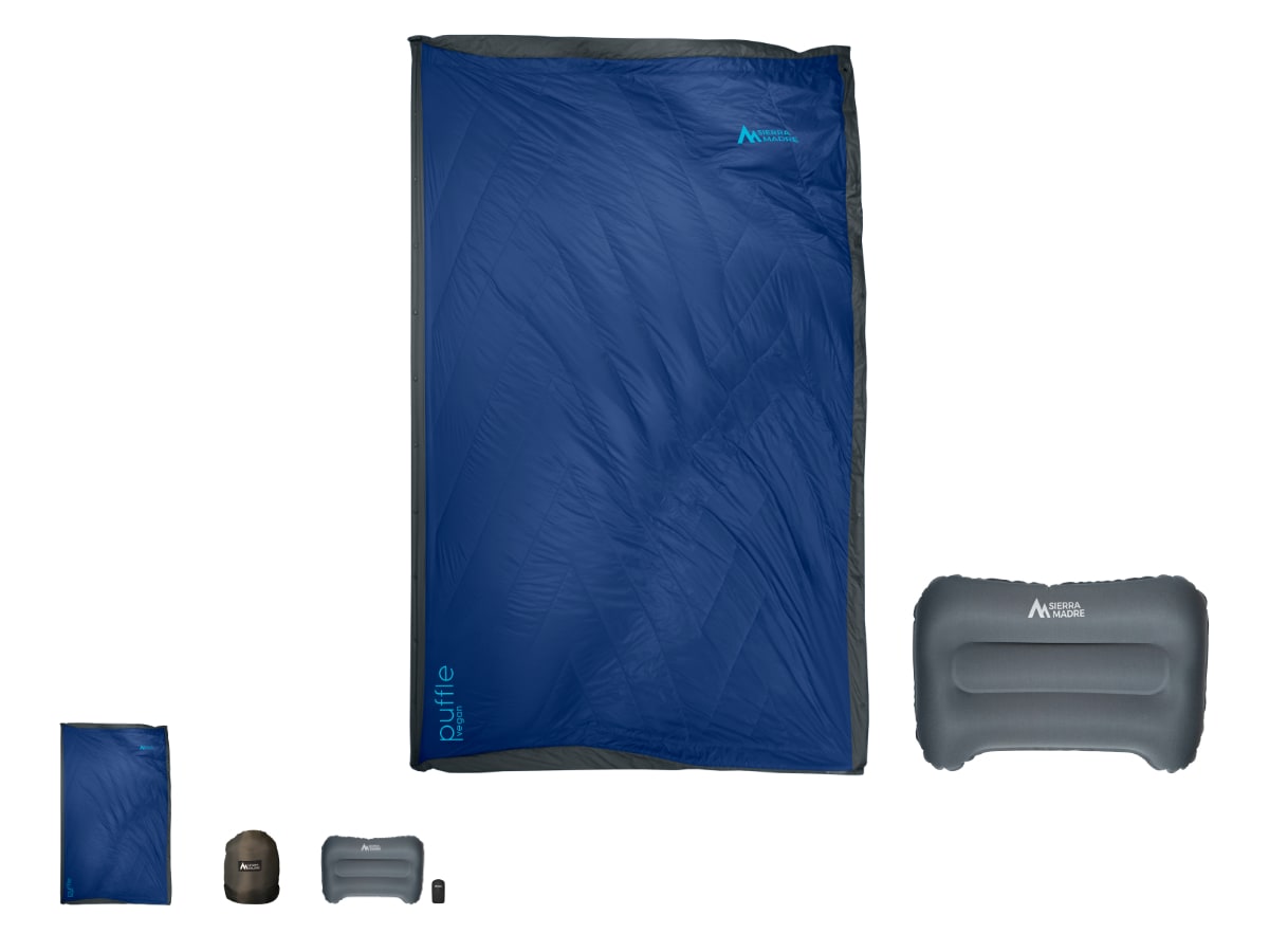 Puffle 0°F | 5 IN 1 Ultra-Soft Camping Quilt