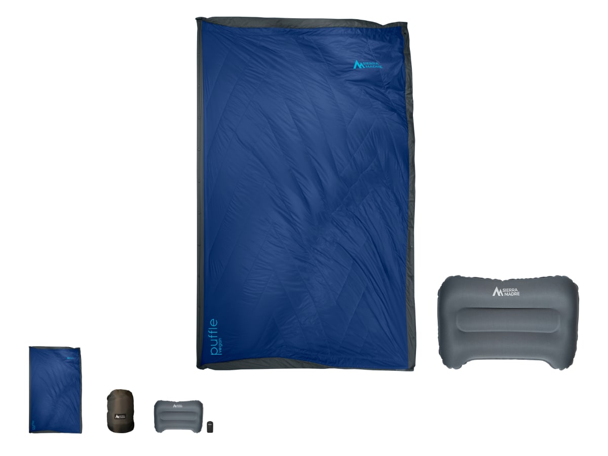 Puffle 0°F | 5 IN 1 Ultra-Soft Camping Quilt