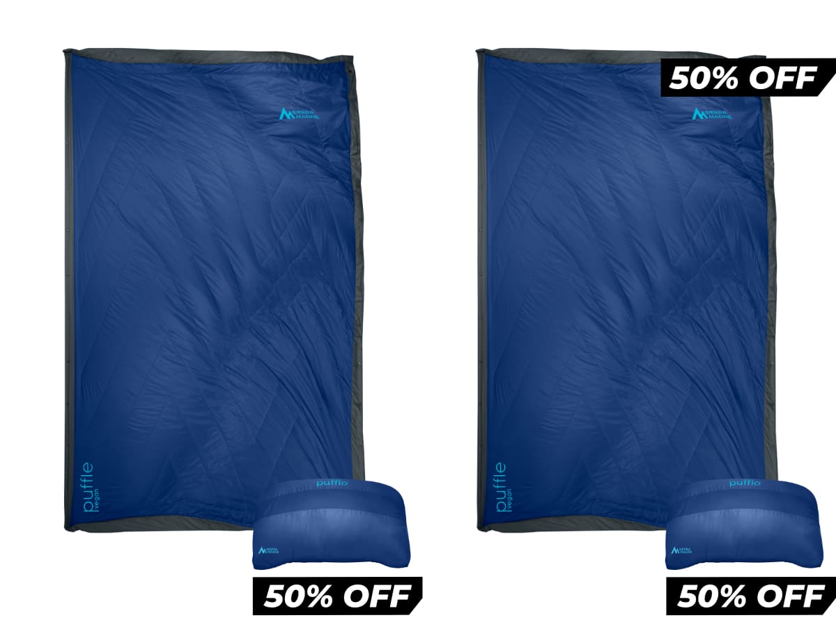 Special Offer: Puffle 55°F Adventure Quilt (Down)