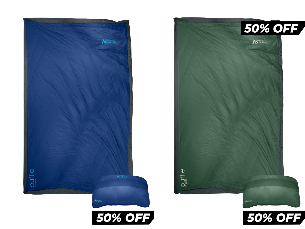 Special Offer: Puffle 55°F Adventure Quilt (Down)