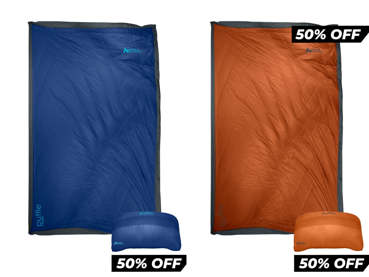 Special Offer: Puffle 55°F Adventure Quilt (Down)