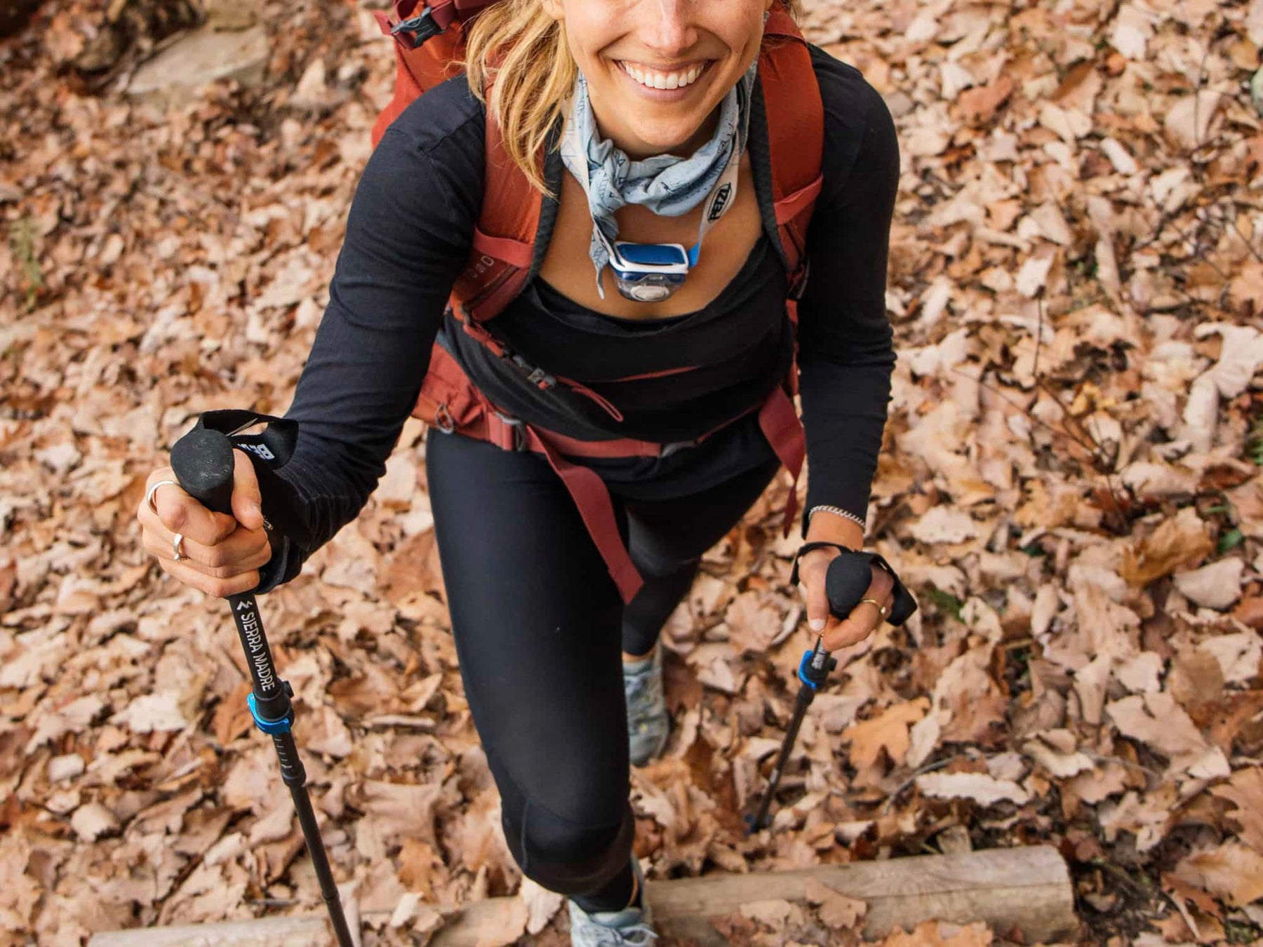 Carbon Trekkers | 7oz Ultra-Compact Foldable Hiking Poles