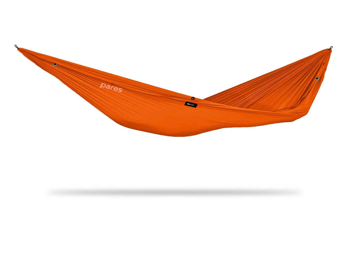 Pares | Spaciously Comfy Camping Hammock Weighs 15oz