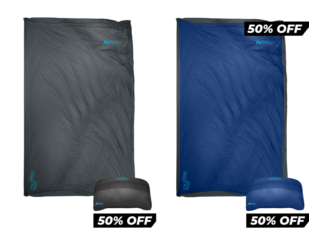 Special Offer: Puffle 55°F Adventure Quilt (Down)