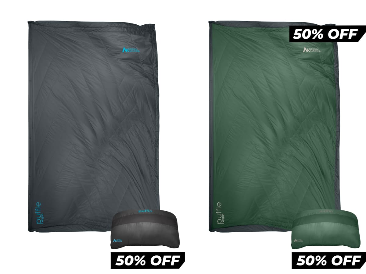 Special Offer: Puffle 55°F Adventure Quilt (Down)