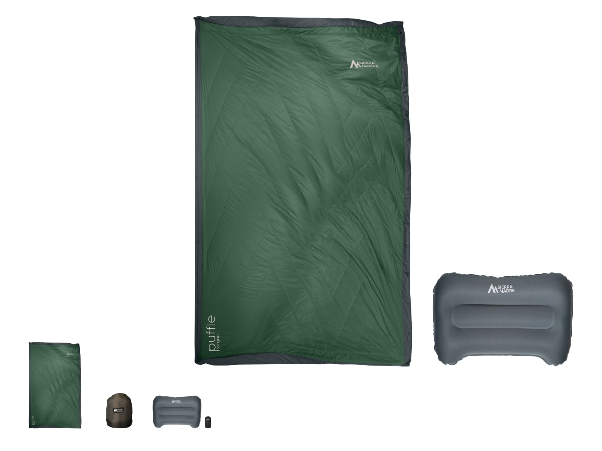 Puffle 0°F | 5 IN 1 Ultra-Soft Camping Quilt