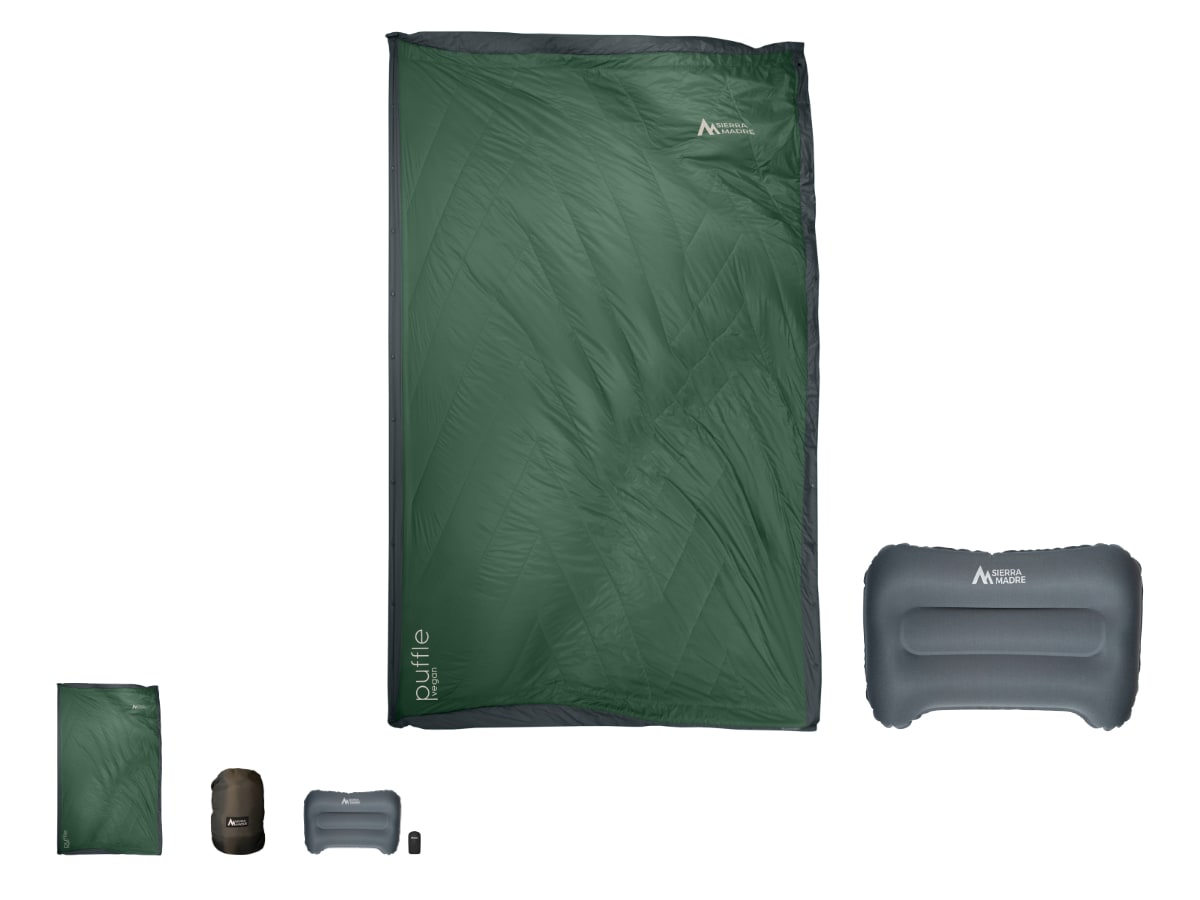Puffle 0°F | 5 IN 1 Ultra-Soft Camping Quilt