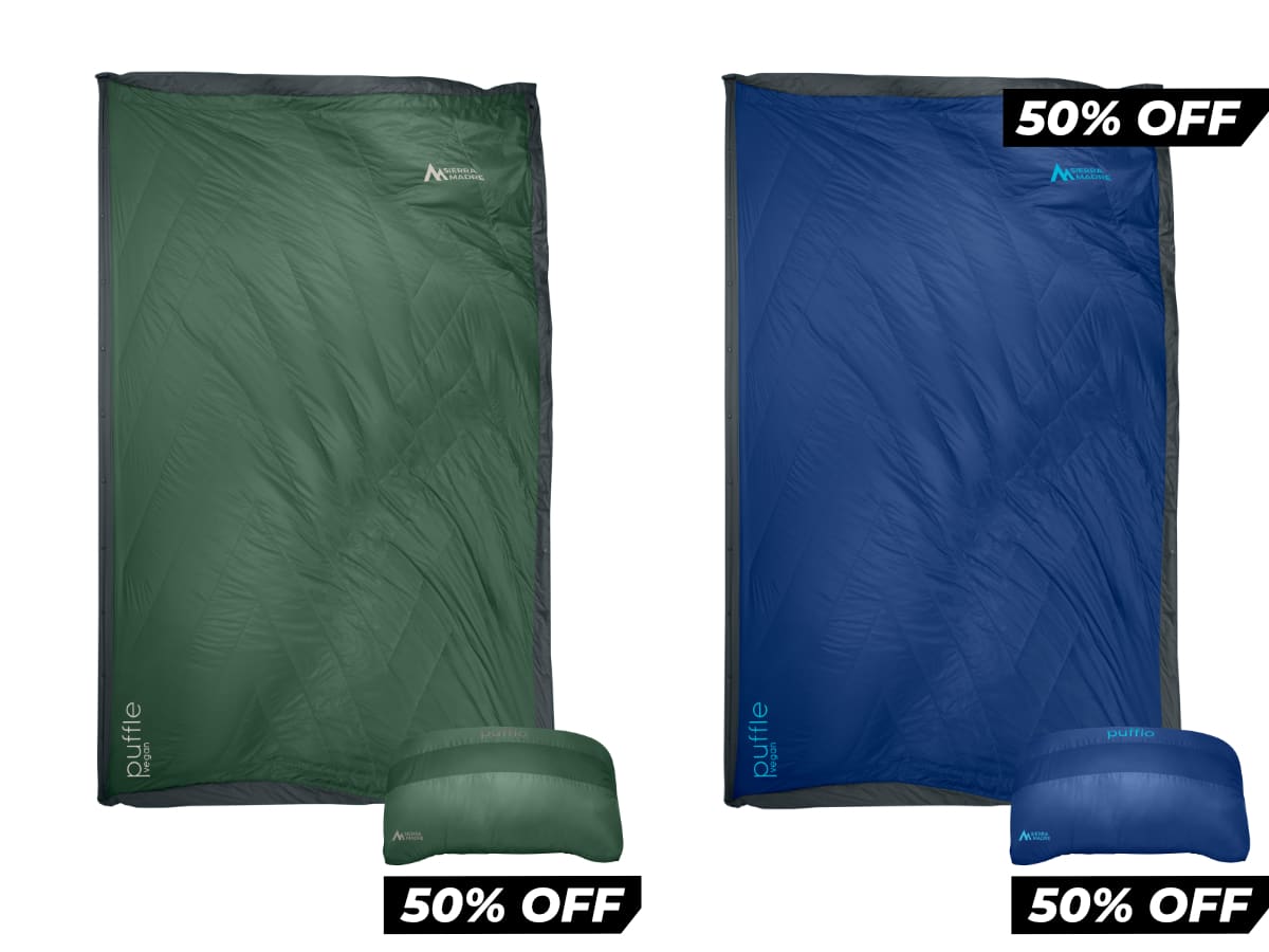 Special Offer: Puffle 55°F Adventure Quilt (Down)