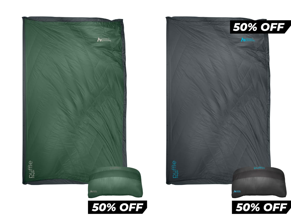 Special Offer: Puffle 55°F Adventure Quilt (Down)