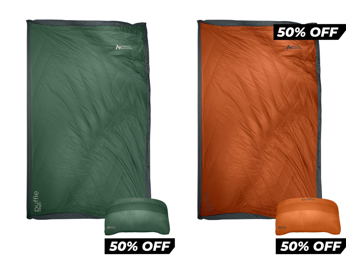 Special Offer: Puffle 55°F Adventure Quilt (Down)