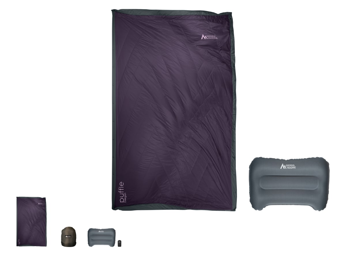 Puffle 0°F | 5 IN 1 Ultra-Soft Camping Quilt