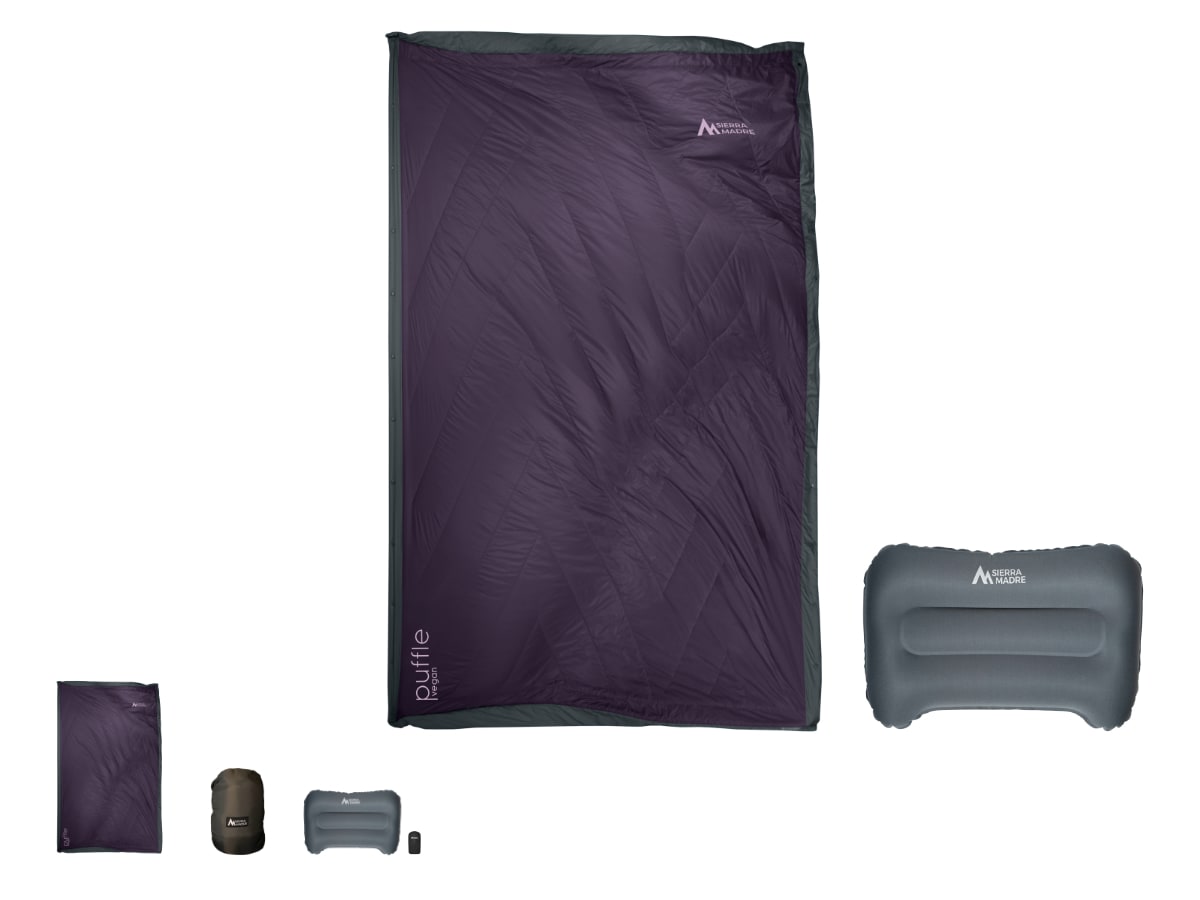 Puffle 0°F | 5 IN 1 Ultra-Soft Camping Quilt