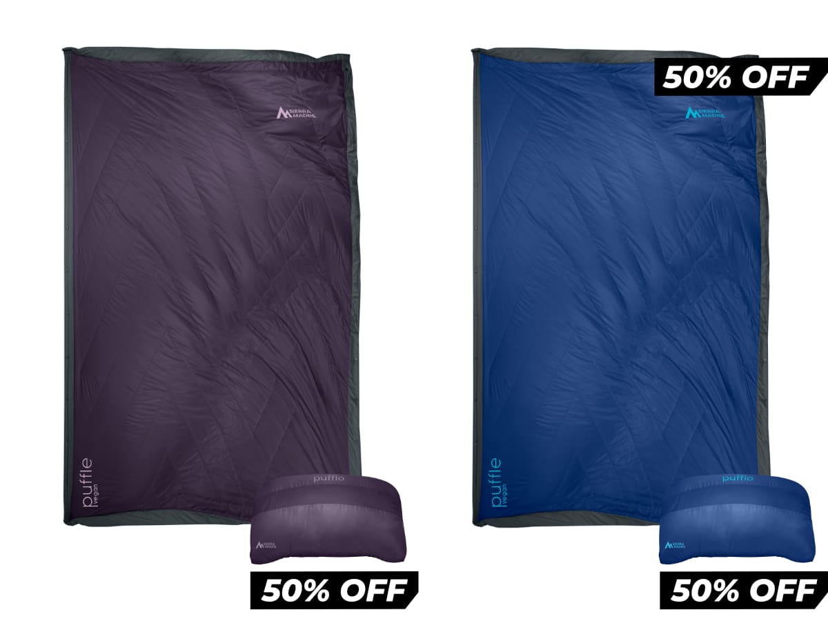 Special Offer: Puffle 55°F Adventure Quilt (Down)