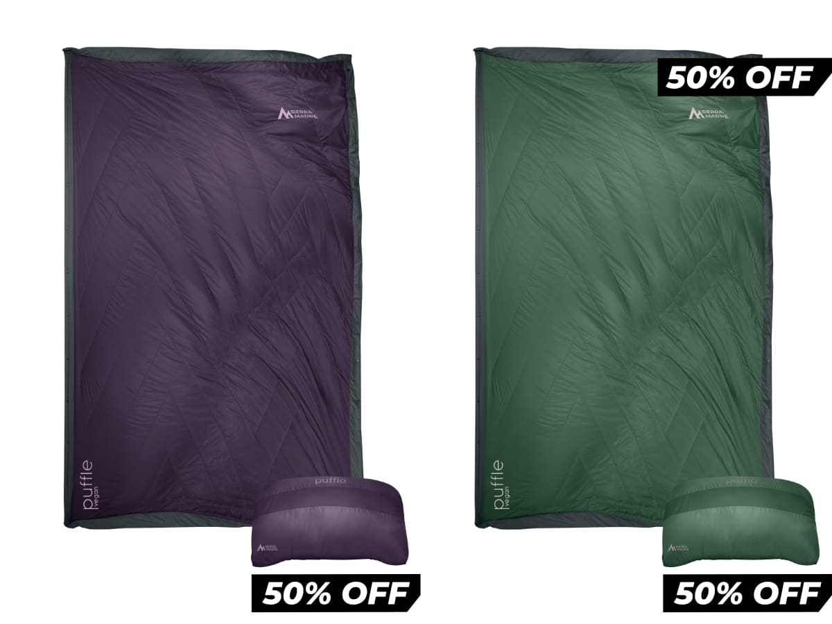 Special Offer: Puffle 55°F Adventure Quilt (Down)