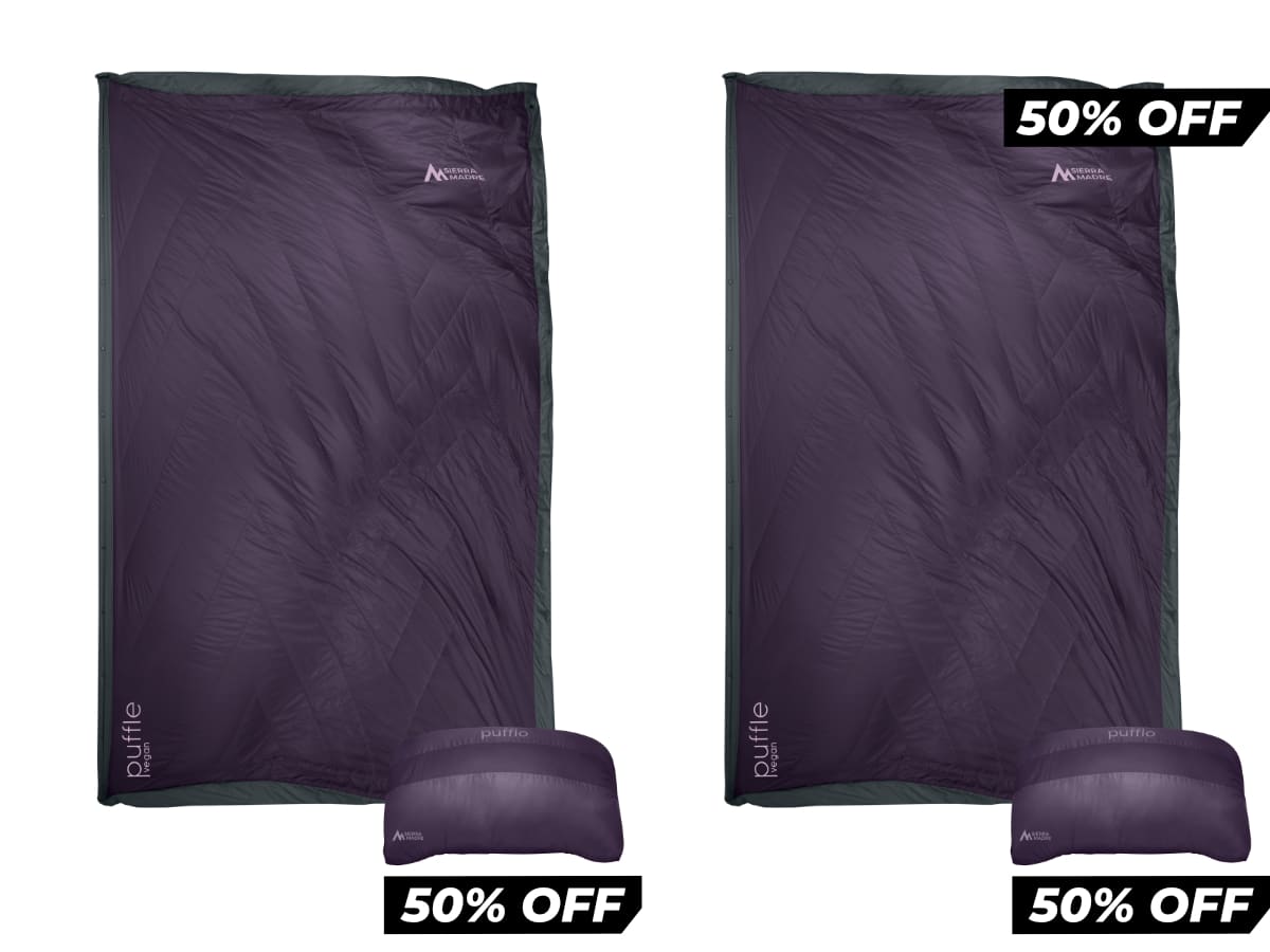 Special Offer: Puffle 55°F Adventure Quilt (Down)