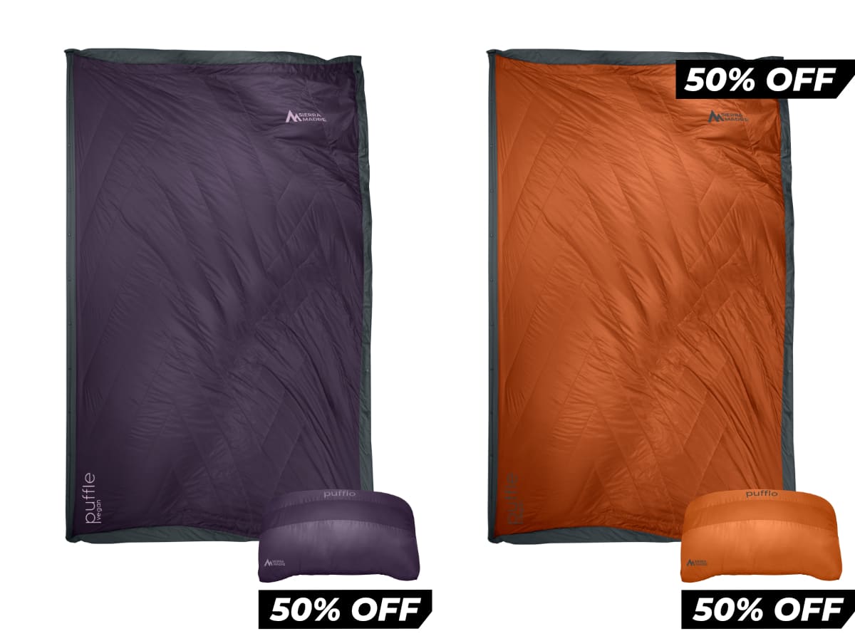 Special Offer: Puffle 55°F Adventure Quilt (Down)