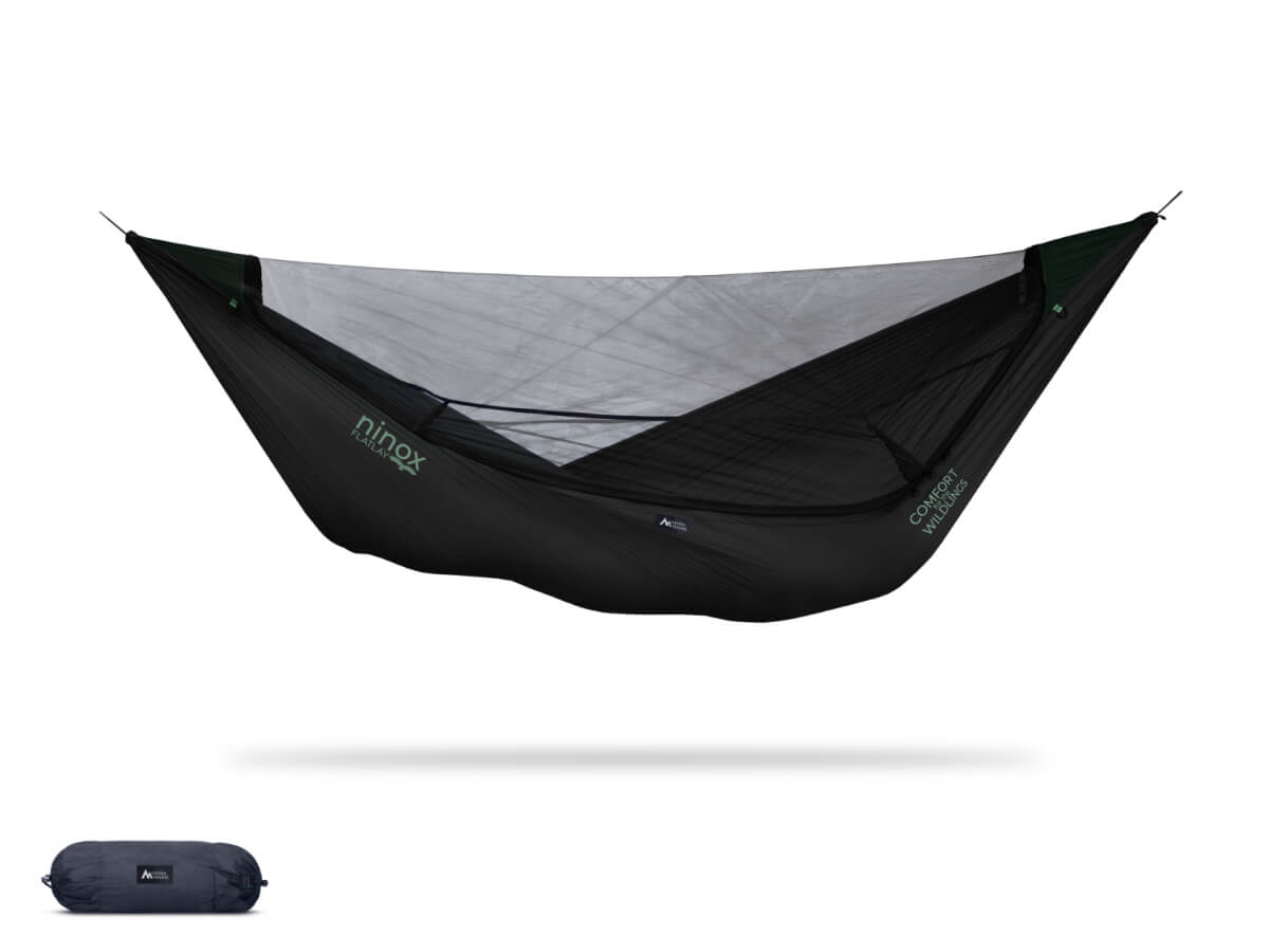 Ninox | Ultra-Comfy & Spacious FlatLay Camping Hammock