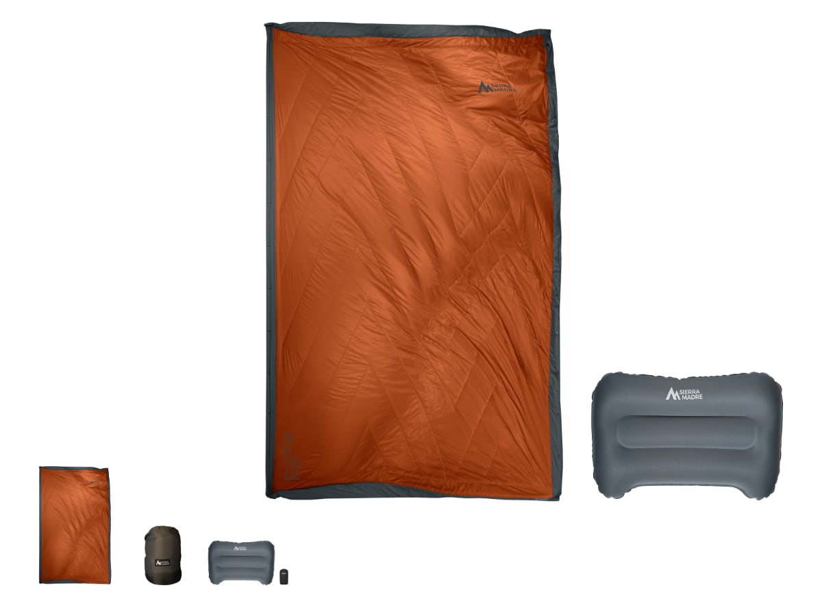 Puffle 0°F | 5 IN 1 Ultra-Soft Camping Quilt