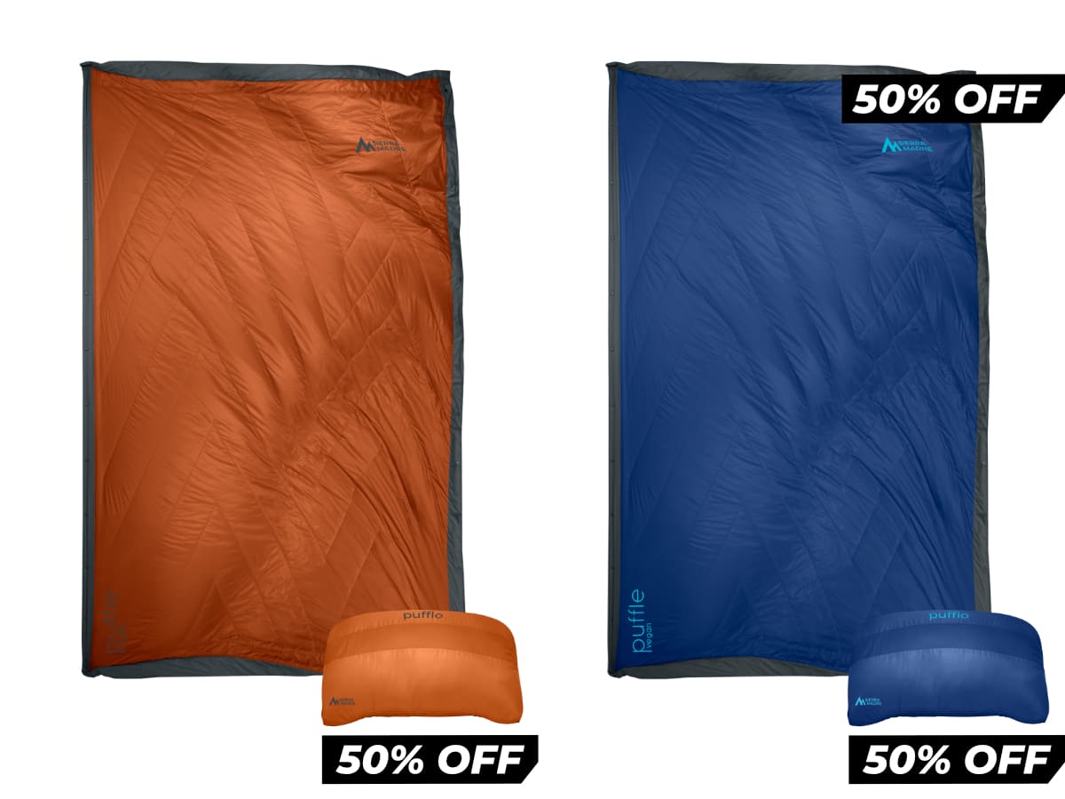 Special Offer: Puffle 55°F Adventure Quilt (Down)