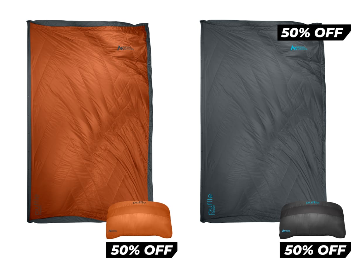 Special Offer: Puffle 55°F Adventure Quilt (Down)