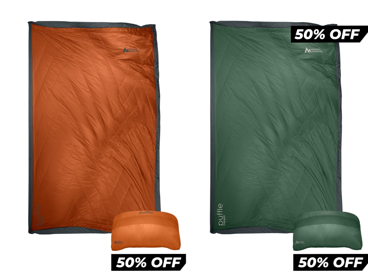 Special Offer: Puffle 55°F Adventure Quilt (Down)