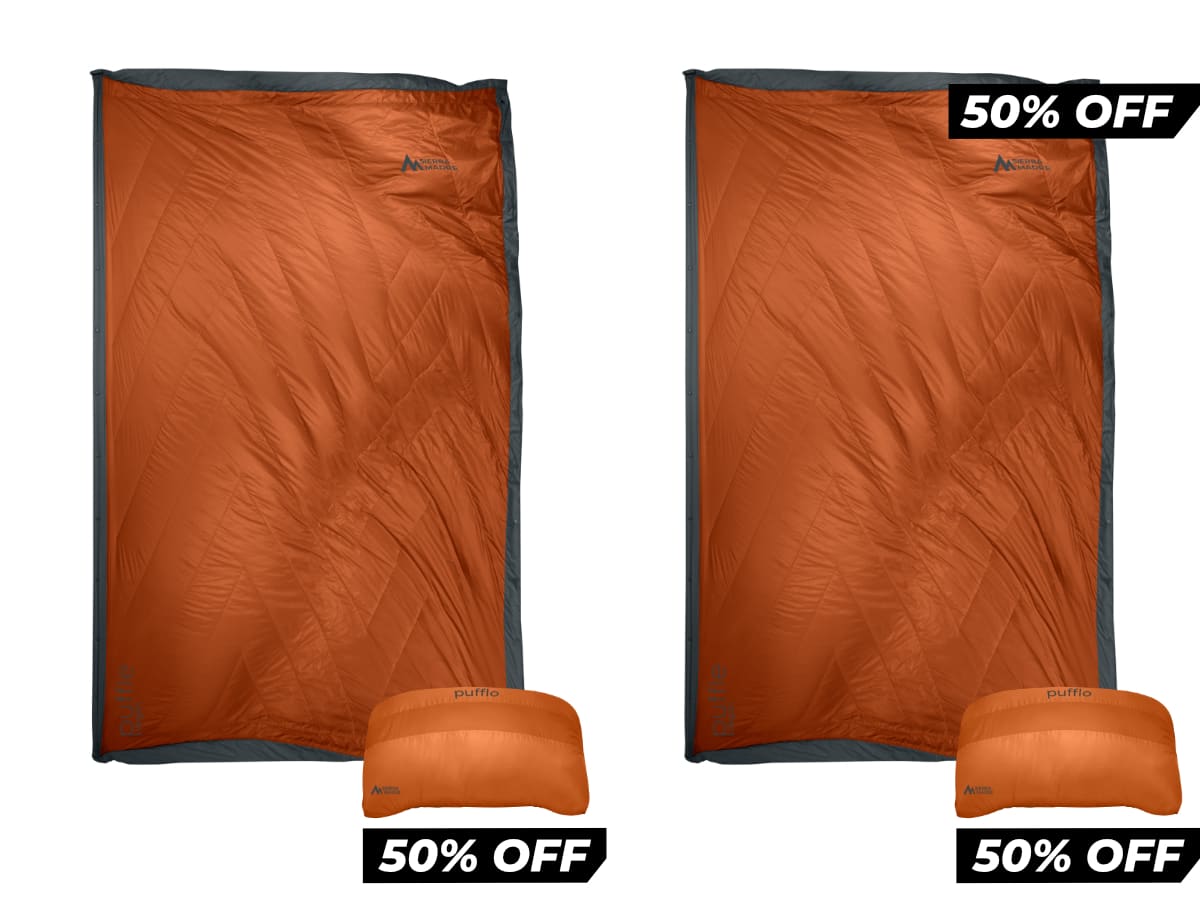 Special Offer: Puffle 55°F Adventure Quilt (Down)