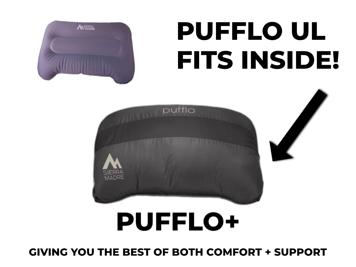 Pufflo UL and Pufflo+ Camp Pillow