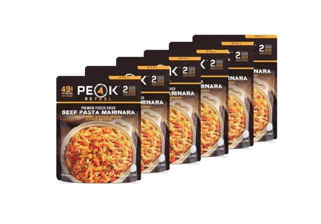 Peak Refuel | BULK BEEF PASTA MARINARA (6 PACKS)