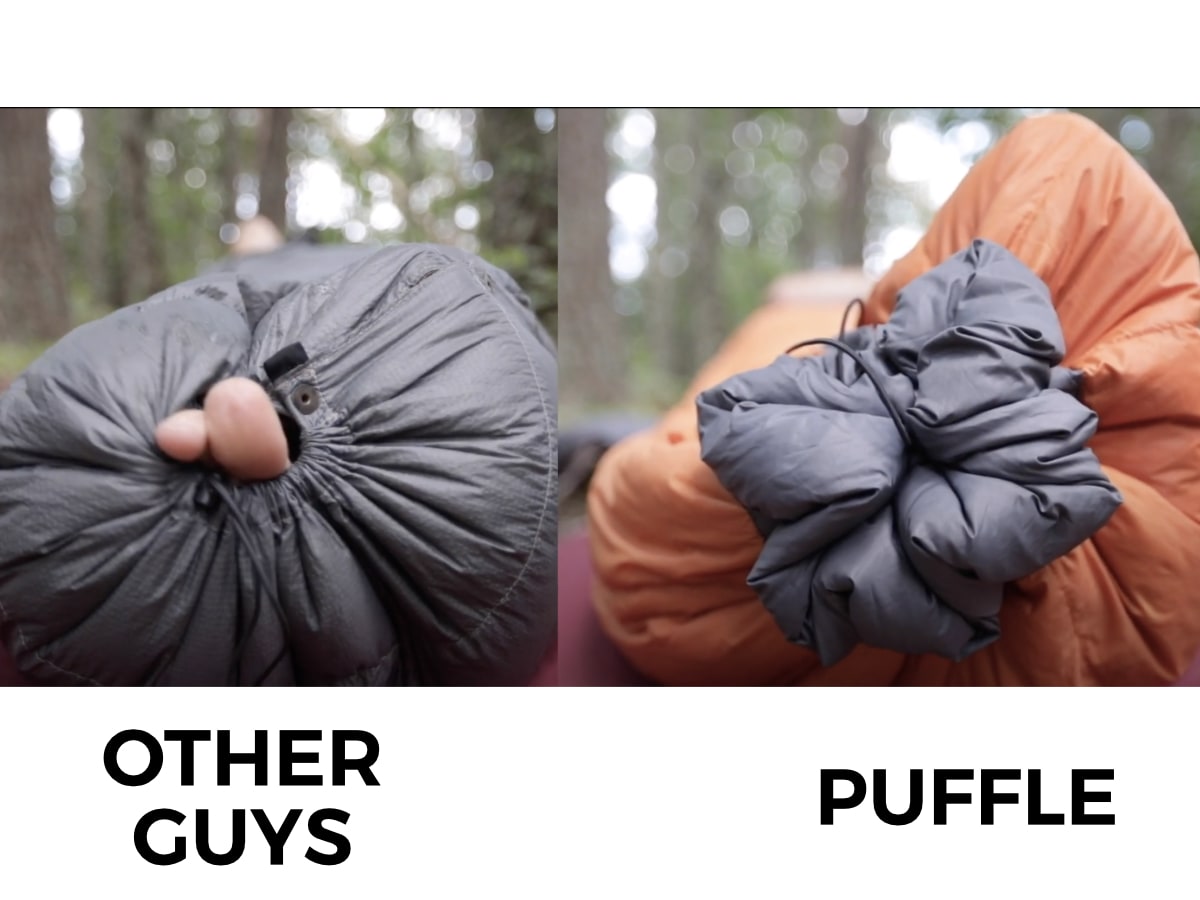 PUFFLE 0°F | 5 IN 1 ULTRA-SOFT CAMPING QUILT