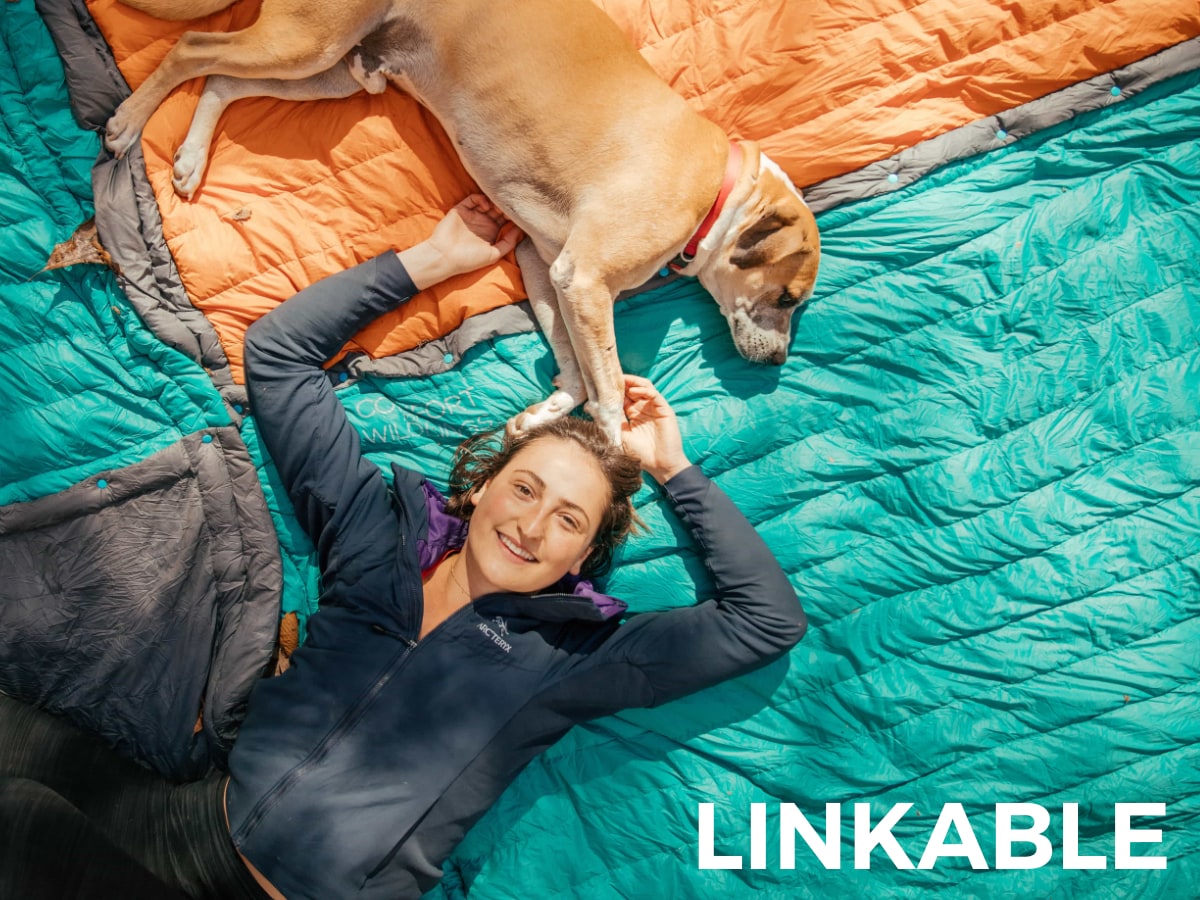 Puffle 0°F | 5 IN 1 Ultra-Soft Camping Quilt