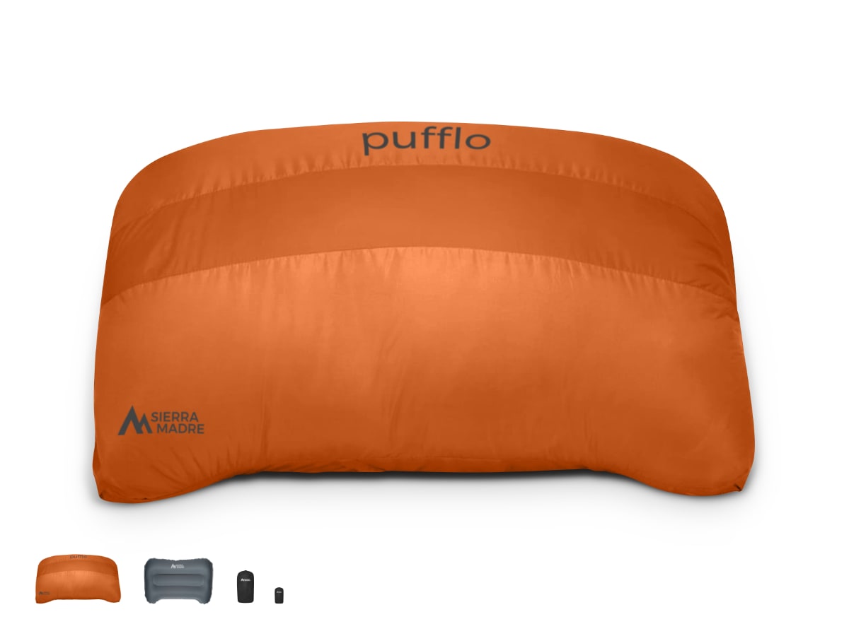 Pufflo+ the Comfiest Camp Pillow on the Planet