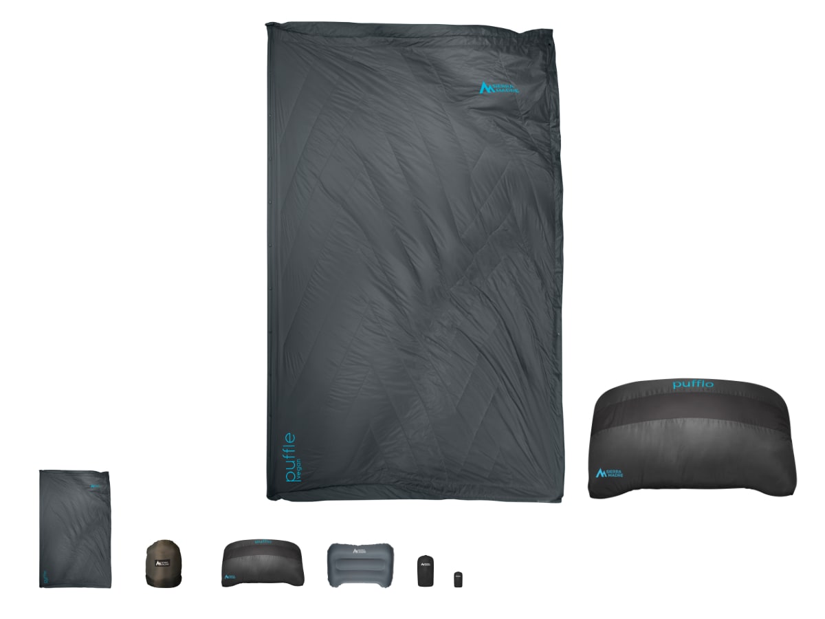 Puffle 0°F | 5 IN 1 Ultra-Soft Camping Quilt