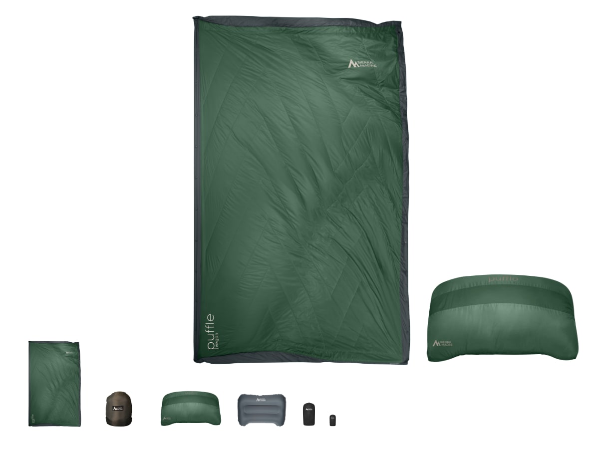 Puffle 0°F | 5 IN 1 Ultra-Soft Camping Quilt