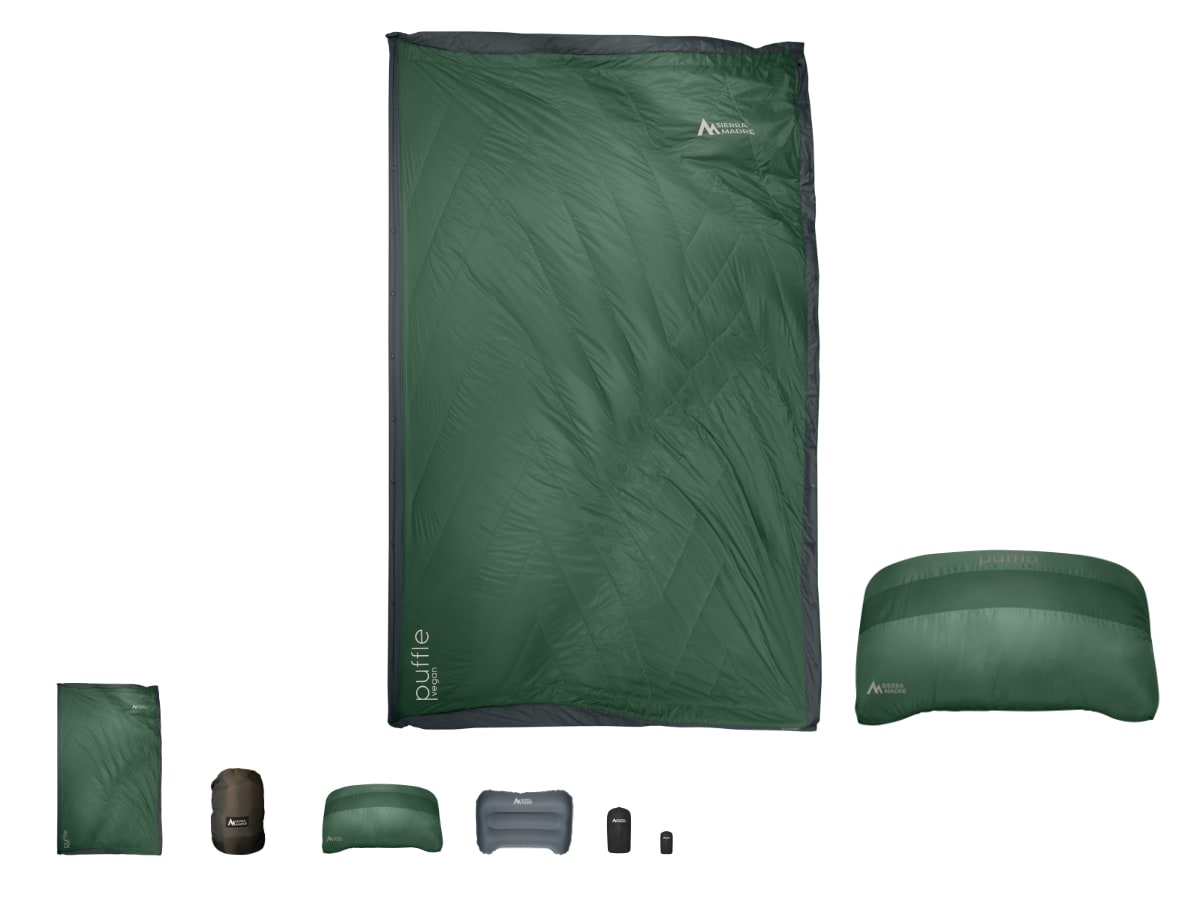 Puffle 0°F | 5 IN 1 Ultra-Soft Camping Quilt