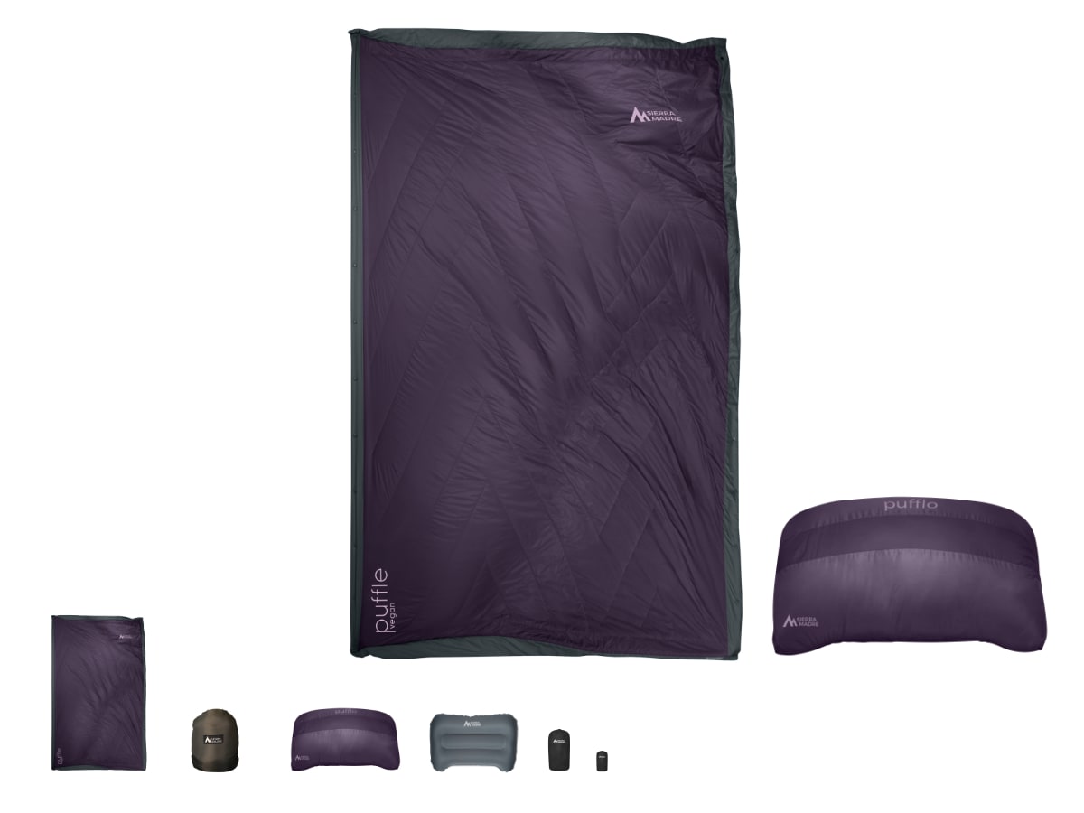 Puffle 0°F | 5 IN 1 Ultra-Soft Camping Quilt