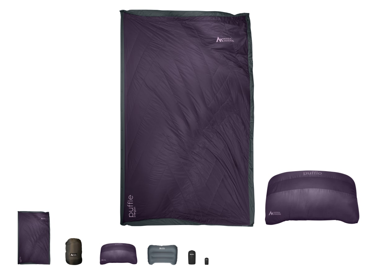Puffle 0°F | 5 IN 1 Ultra-Soft Camping Quilt