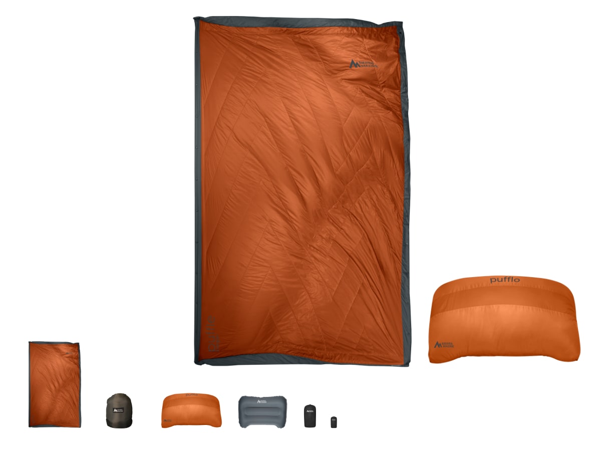 Puffle 0°F | 5 IN 1 Ultra-Soft Camping Quilt